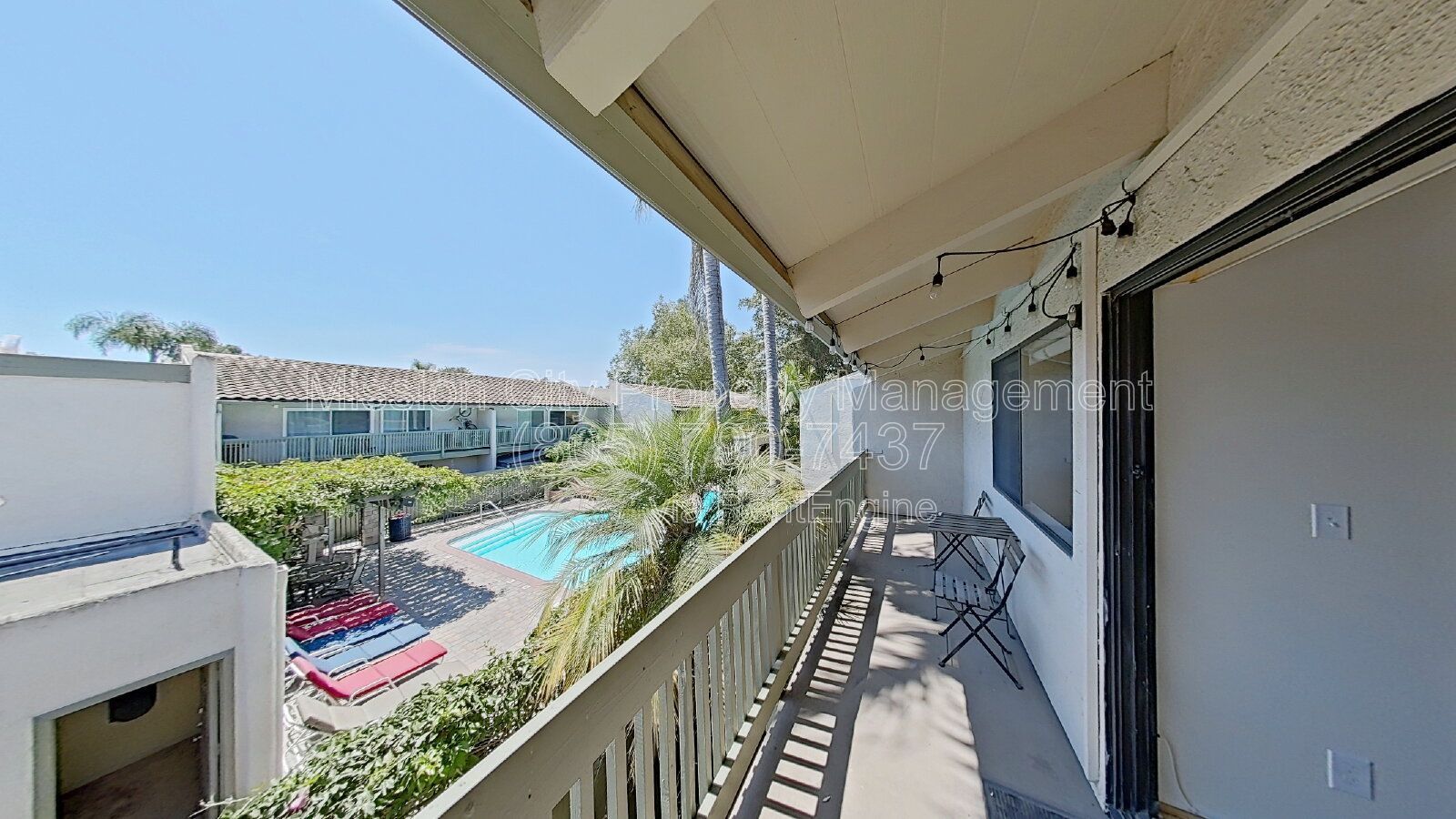 Upstair Corner Unit -  1 Bead Condo with Huge Balcony Overlooking Pool property image