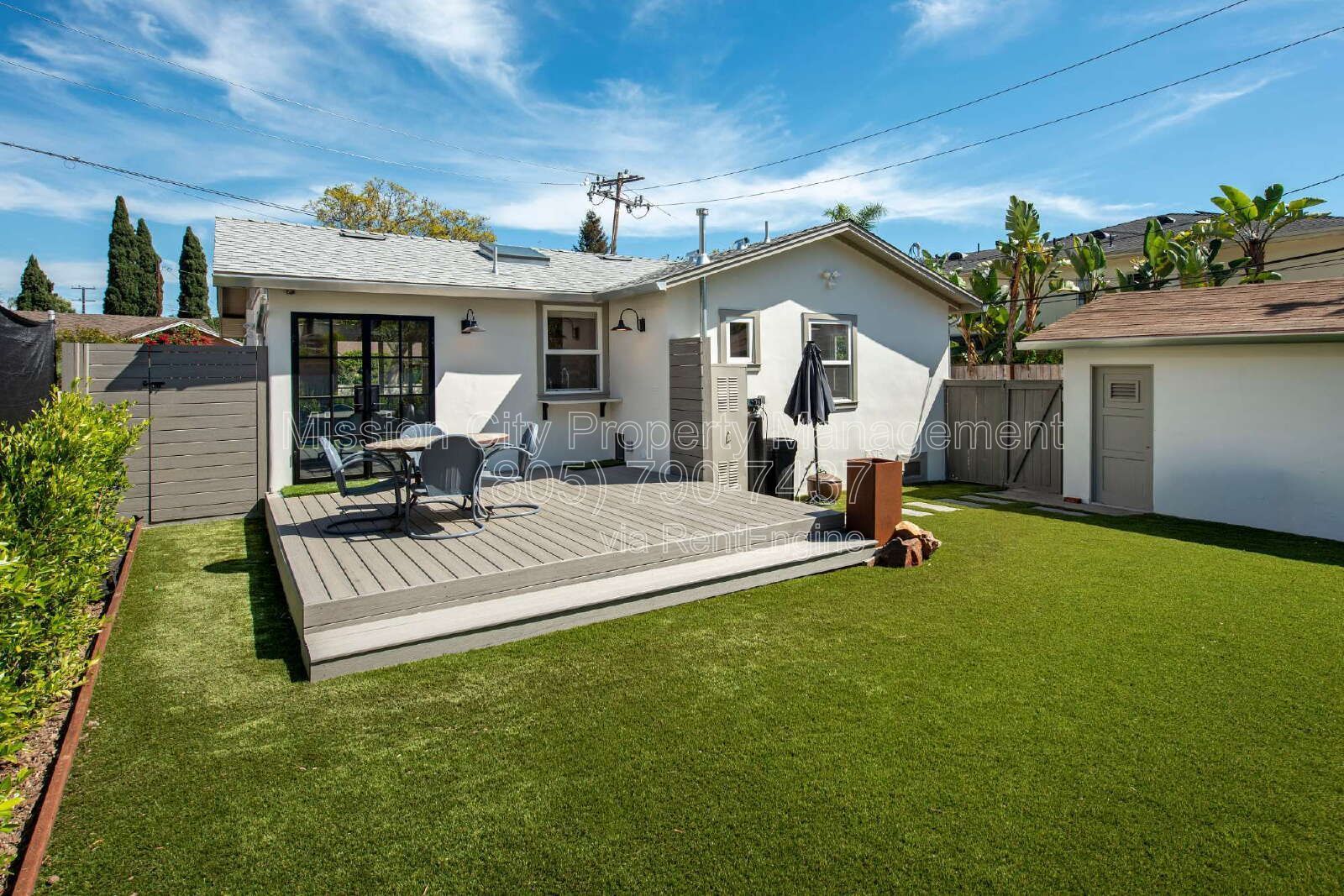 Fully Renovated 2BD/1BA Home with Private Yard, Deck & AC in San Roque property image